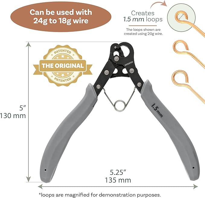 The Beadsmith Original One Step Looper | Create and Trim Consistent 1.5 mm Loops - Image 3