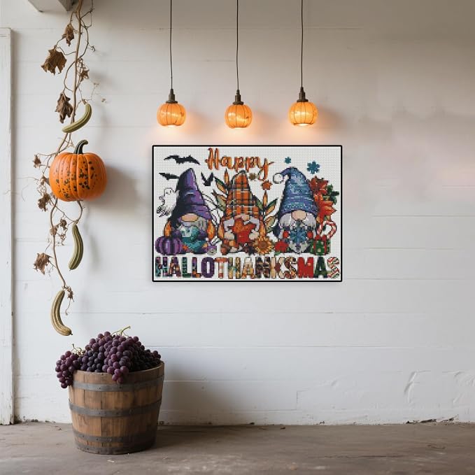 Halloween Stamped Cross Stitch Kits - Image 4