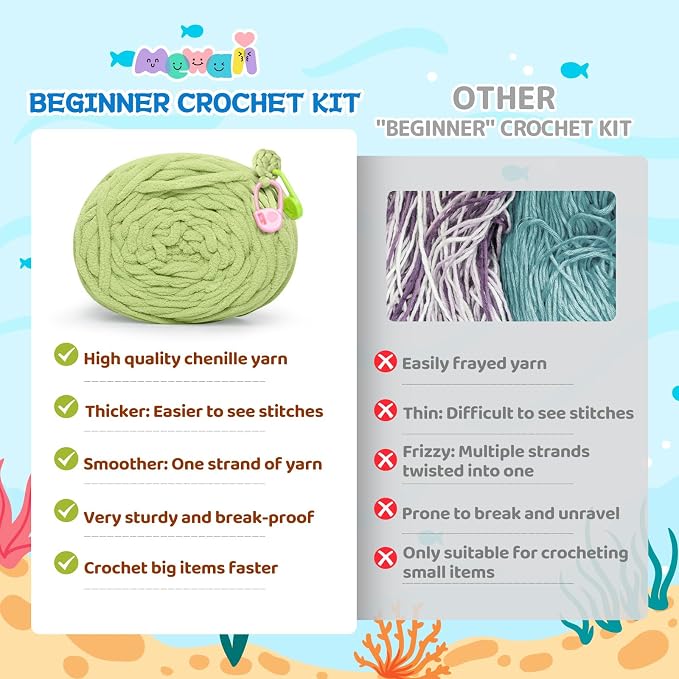 Mewaii Crochet Kit for Beginners Level 2 - Image 4