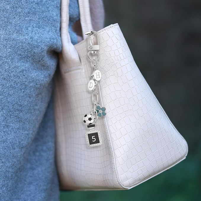 20pcs Keychain Making Kit, Alloy Extender Keychain Bag Charm Kits - Image 6
