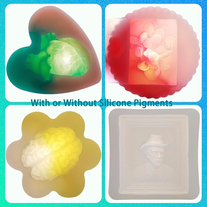 BBDINO Silicone Mold Making Kit, Liquid Silicone - Image 4
