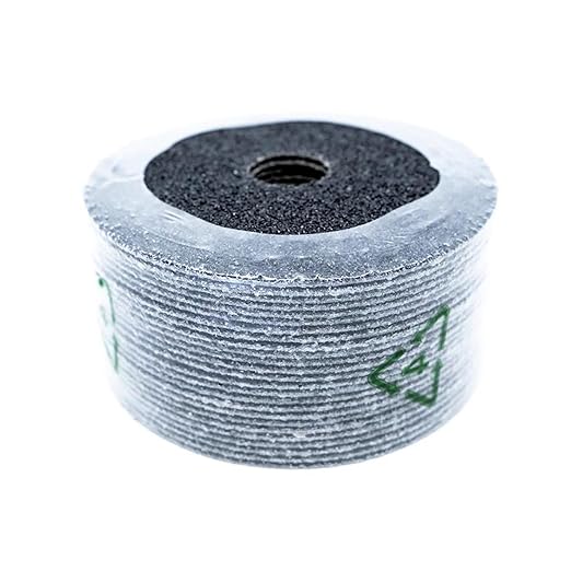 Benchmark Abrasives 4 1/2 Inch Sanding Discs Silicon Carbide Resin Fiber Grinding Disc for Grinding, Stripping on Wood, Fiberglass, Metal, 7/8" Arbor Angle Grinder Sanding Disc, 25 Pack - 60 Grit