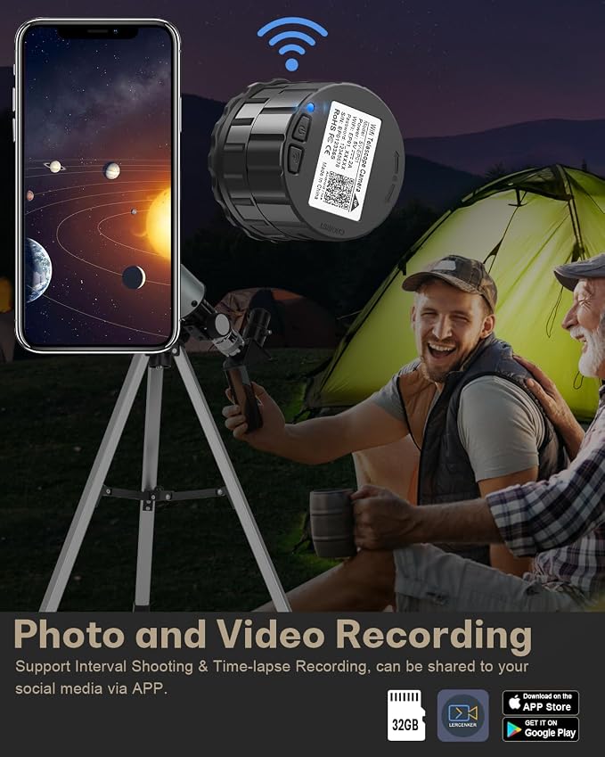 WiFi Telescope Eyepiece Camera for Astronomy - Image 3