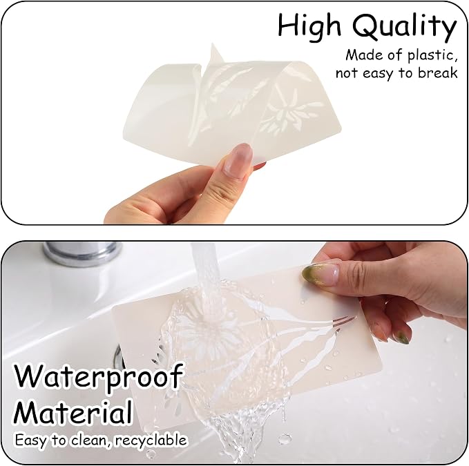 18 Pack Floral Stencils for Painting on Wood, Reusable Flower Stencils for - Image 7