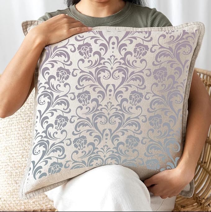 Damask Stencils for Crafts Reusable Texture Stencils Mixed Media Stencil - Image 5