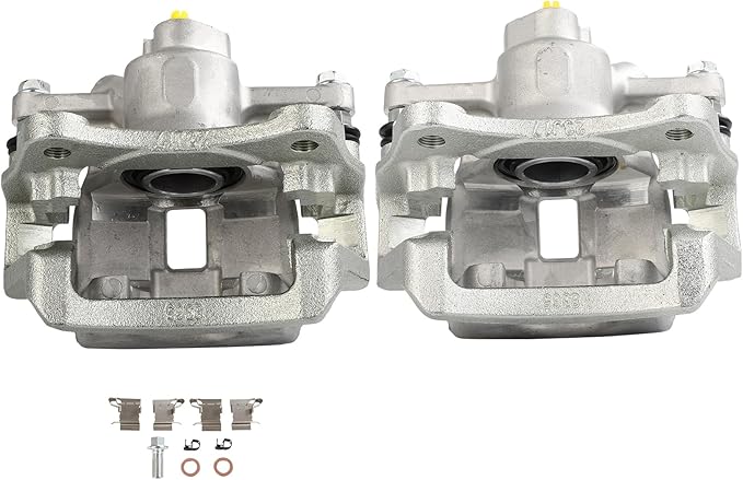 SCITOO 19B7081 19B7080 Rear Left & Right Disc Brake Calipers Assembly w/Bracket For Lexus For RX350/For RX450h,For Toyota For Highlander/For Sienna