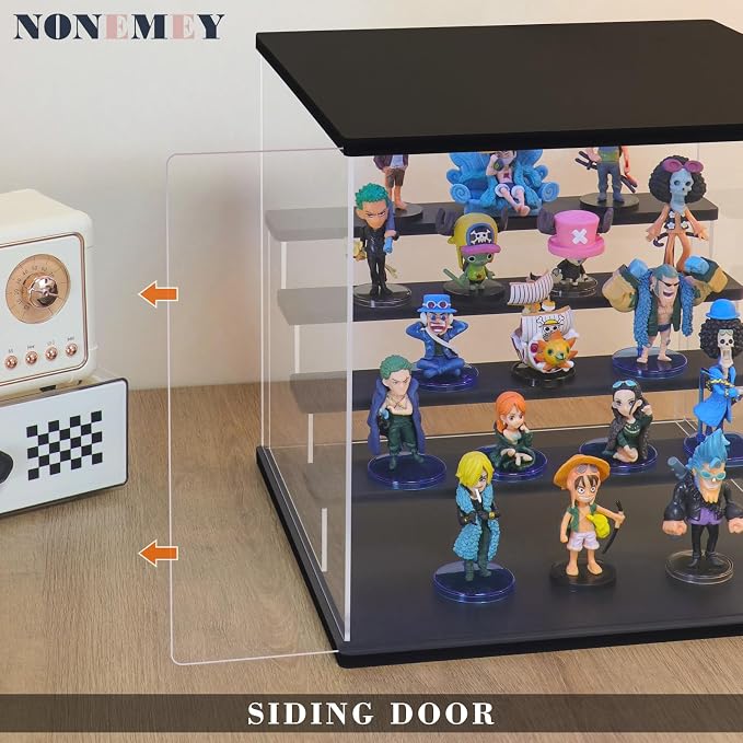 NONEMEY LED Acrylic Display Case, 4 Tier Display Case - Image 6