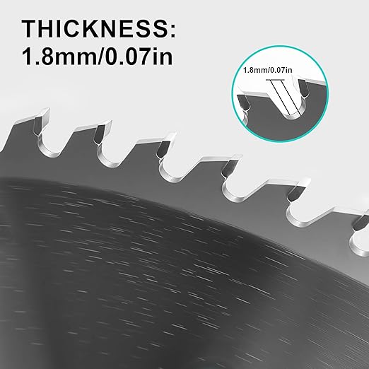 14-Inch Miter Saw Blades 80-Tooth, Circular Saw Blade, Woodworking Saw Blades for Table Saw, 1 Inch Arbor, 1 Pack