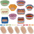 FREEBLOSS 15 Set Basket Weaving Kit Basket Making Kit by FreeandCreativeCraftsArt
