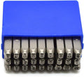 27pcs Heavy Duty Steel Stamp Uppercase Letters 3/32 2.5mm Hand Stamping Character Mark Code Alphabet Punch Kit for Bracelet Ring Jewelry Sheet Metal Plate Making Mold Die