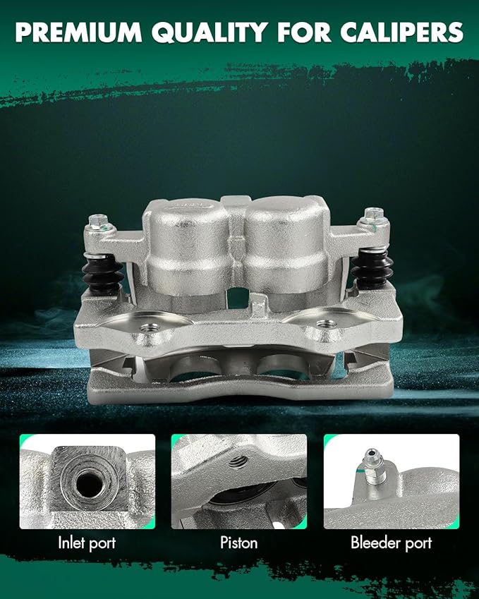 SCITOO Front Left Brake Caliper With Bracket 18B5005C Compatible For Chevrolet For Colorado 2009-2012,For GMC For Canyon 2009-2012