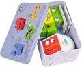 Large Wooden Face Expression Puzzle Building Cubes Manipulatives Face Changing by Unknown