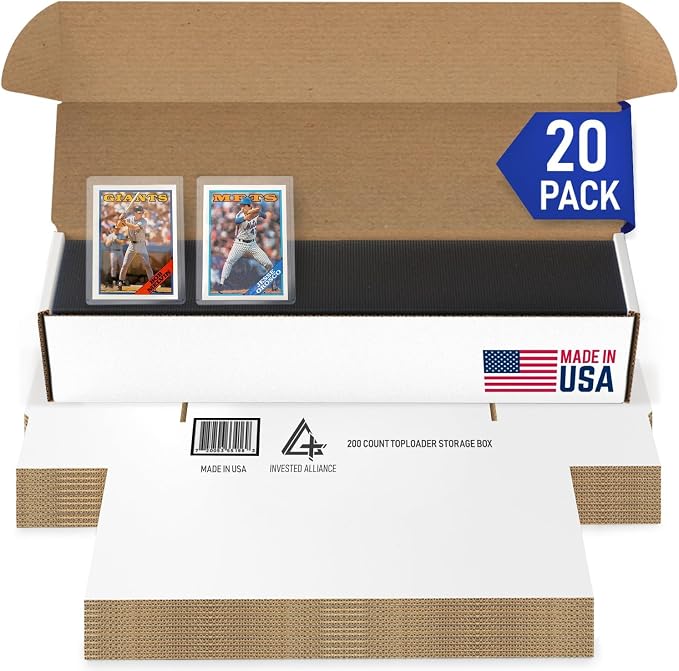 Premium Trading Card Box Storage by InvestedAlliance