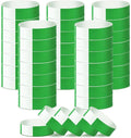 500 Pcs Green Paper Wristbands for Events Waterproof Neon Wrist Bands Adhesive Concert Identification Wristbands Hand Bands for Events (Green)