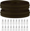 Sawoake #3 Nylon Coil Zippers by The Yard Bulk 10 Yards by Zipper