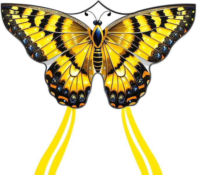 Butterfly Kites for Kids and Adults, 300ft String Handle Included by Kaiciuss