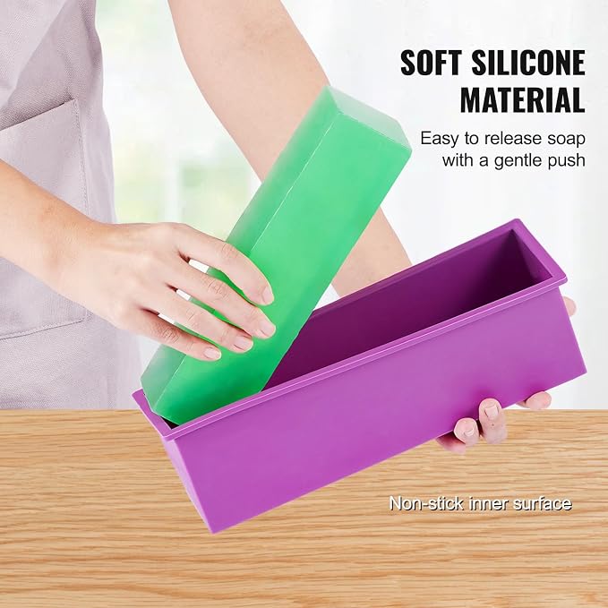 VEVOR Soap Making Kit, Bamboo Cutting Box and Inner Box - Image 6