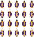 20PCS Sports Charms Enamel Basketball Baseball Pendant Charms by ANGLESJELL