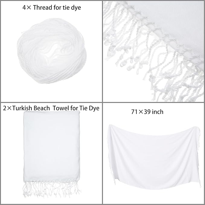 Dielianyi 2PCS Turkish Beach Towels - Image 5