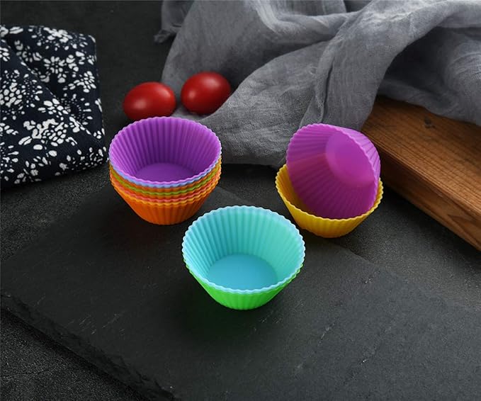2 Inch Mini Size Silicone Baking Cups Muffin Cups, Reusable and Nonstick Mini - Image 7