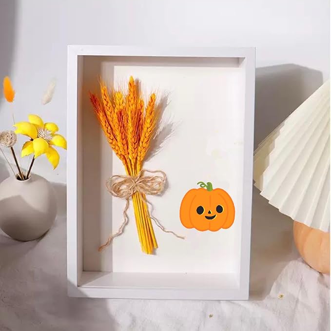 4 Pack 6x8 Shadow Box Frame, HD Glass White MDF Wooden Frames - Image 2