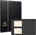 MUDOR 2 Pockets Stamp Collection Book, Stamp Albums by MUDOR