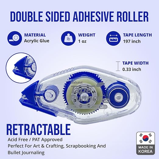 TAPE RUNNER - Double Sided Adhesive - Acid Free - Image 2
