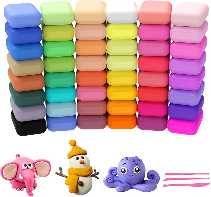 Air Dry Clay Kit by WOLWEFA