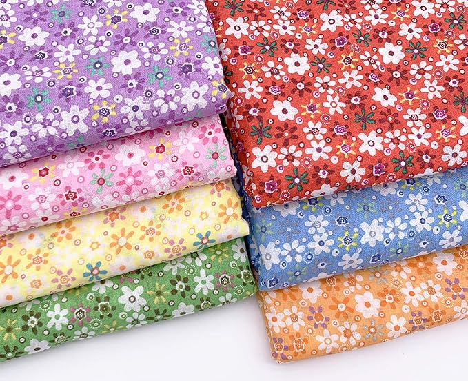 Cotton Fabric DIY Making Supplies Quilting Patchwork Fabric Fat Quarter Bundles - Image 2