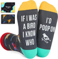 Funny Socks for Women Men by HAPPYPOP