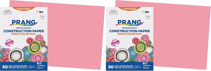 Prang Construction Paper, 50 Sheets by Prang