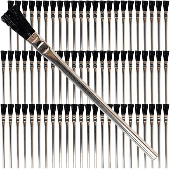 Pro Grade Acid Brushes 3/8" – Disposable Glue Brushes 72 Pack – Soldering Flux - Image 8