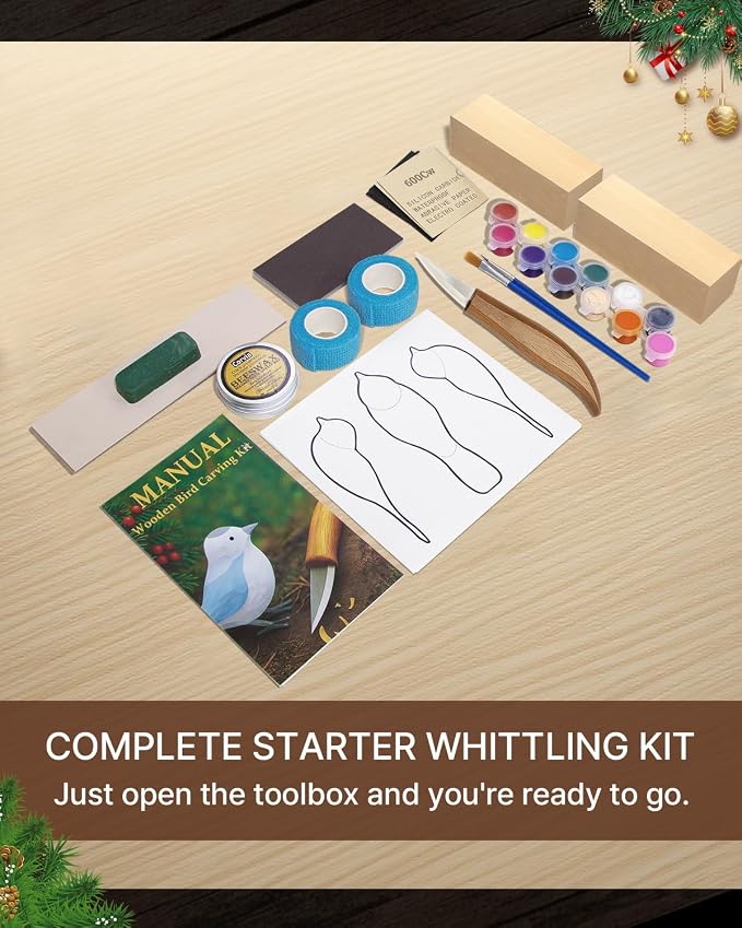 Wood Carving Hobby Kit for Adults & Kids - Image 7