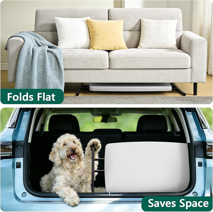 Folding Table 30 Inch -2Pack, Small Desk Adjustable Height TV Tray - Image 6