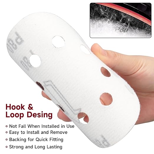 100 PCS 5 Inch Sanding Discs 1000 Grit, Round Hook and Loop Sandpaper for Random Orbital Sander