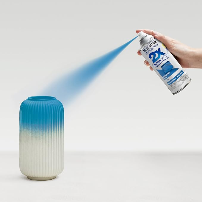 Rust-Oleum Painter's Touch 2X Spray Paint, Satin Wildflower Blue | Indoor and - Image 6