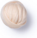 Colored Natural Wool roving, 8 OZ. Best Wool by Kondoosnaturalfibers