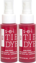 S.E.I. Red Tie Dye Spray Bottle: 2oz. Non Toxic Fabric Dye Spray, DIY Permanent by SEI
