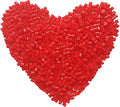 6000 Pcs Beads Fuse Beads - 5mm Red Melting Beads by Yowamho