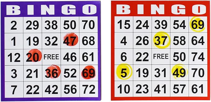 SEETOOOGAMES Bingo Paper Game Cards - Image 5