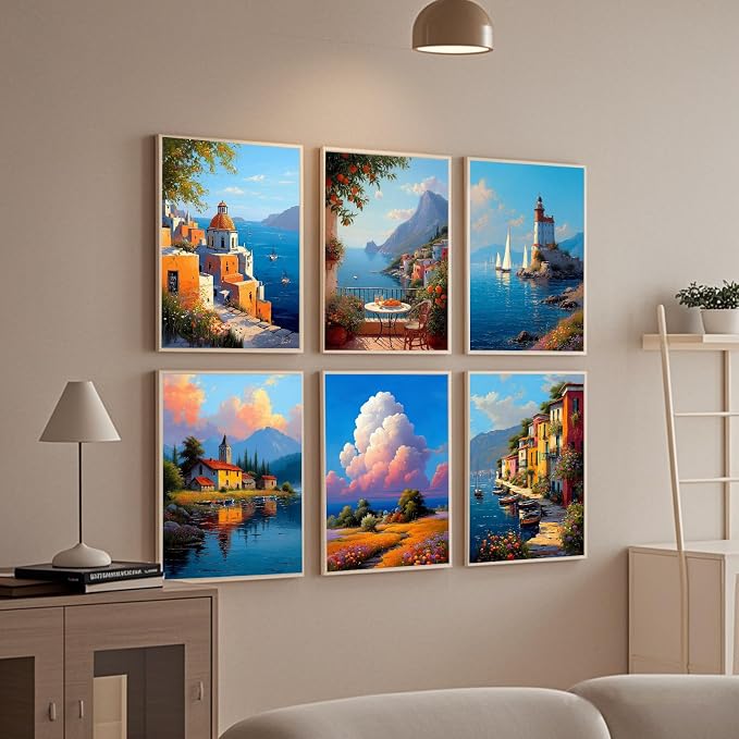 Leatrice 6 Pack Landscape Diamond Painting Kits - Image 7