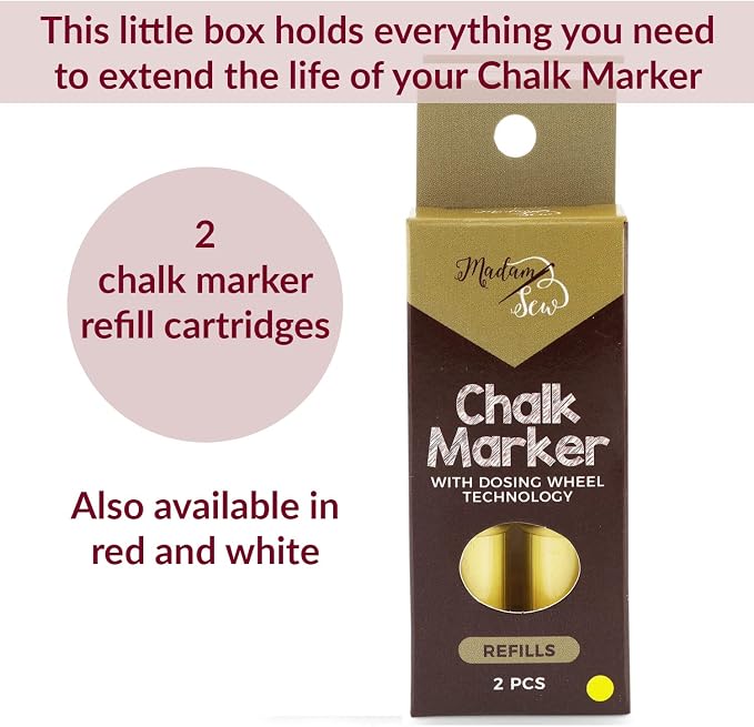 Madam Sew Refillable Tailors Chalk - Image 5