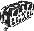 ANANGTEE Cow Print Pencil Pouch Case by ANANGTEE