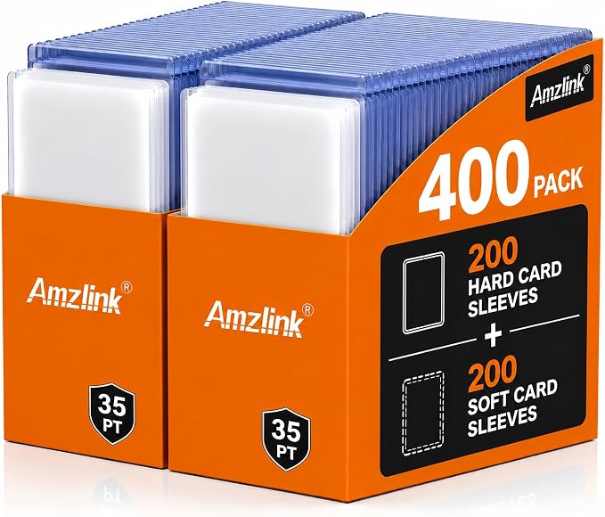 Amzlink® 400 Card Sleeves Toploads by Unknown