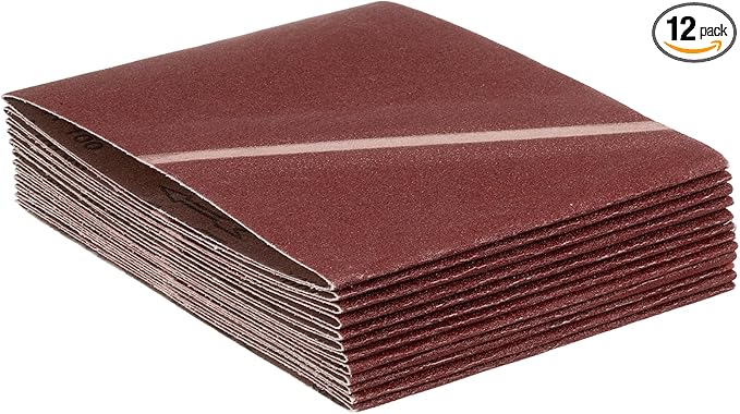 12 Pcs Sanding Belts 8 x 19 Inch 100 Grit Aluminum Oxide Abrasive Sandpaper for Belt Sander Metal Grinding Wood Working Weld Rust Removal
