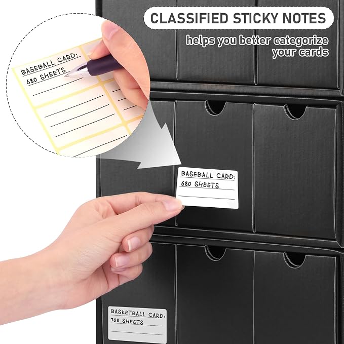 Homthy Trading Card Storage Box, Includes 12 Pack - Image 5