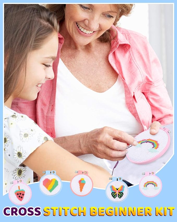 Pllieay 6 Pcs Cross Stitch Kits - Image 6
