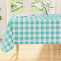 Smiry Rectangle Table Cloth, Waterproof Vinyl Tablecloths by Smiry