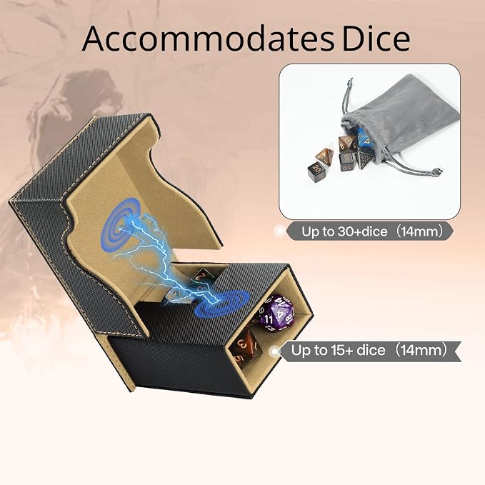 Dice Tower and Tray, Foldable Portable Dice Rolling Tower, Dice Roller Accessory - Image 3
