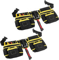 Tool Belt Bag Utility Belt Adjustable Pockets Tool Belts Detachable Work Pouch Bag Heavy Waist Apron Versatile Pouch for Electrician